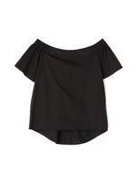 《BLANCHIC》オフショルブラウス/ブラック(010)