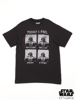 【TRUE VINTAGE】STAR WARS DARTH VADER TODAY I FEEL /スターウォーズ　ダースベイダー Tシャツ/BLACK