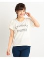 ビジューＴシャツ/ホワイト
