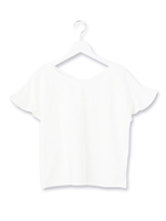 裏毛バックリボンプルオーバー/ブラック(019)