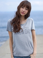 HAPPY WISH DAY Tシャツ/グレー