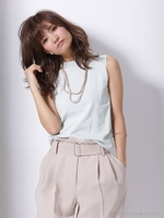 SPECIAL FUNCTION / ノースリニット[UVカット/抗菌・防臭機能]/クリーム