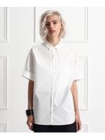 2WAYコットンシャツ/ネイビー(093)