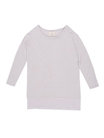 【Casual】スリットロングスリーブTee/チャコールグレー