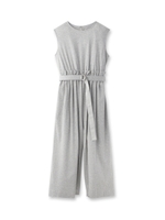 ウエストギャザースムースワンピース/グレー(012)