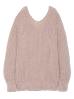 モヘアニットプルオーバー/NVY