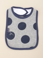 ビッグドットプリントビブ/生成