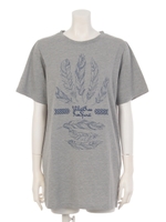 【anap mimpi】フェザープリントワンピース/WH