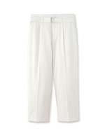 モイストツイル半端丈パンツ/サンドベージュ(053)