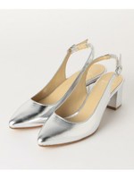 BFC バックベルトパンプス55/Silver