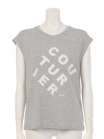 ”ＣＯＵＴＵＲＩＥＲ．．．”Ｔａｎｋ　ｔｏｐ/グレー