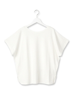 2WAYスーピマコットンプルオーバー/ホワイト系(002)