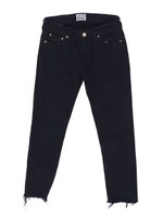 【Casual】ブラックフレイドヘムストスリ/ブラック