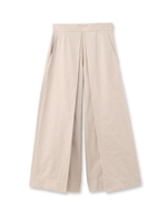 タック入りスカンツ/ベージュ(052)