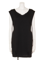 バストレース半袖コクーンOP/オフホワイト