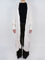 BIG CABLE KINT フーデット/オフ ホワイト