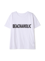 BEACHAHOLIC Tシャツ/ホワイト(030)