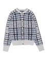 VARIOUS CHECK KNIT CD/WHT