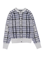 VARIOUS CHECK KNIT CD/WHT