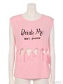 AU drinkme TOPS/ホワイト