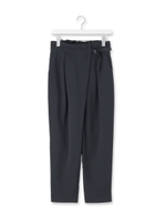 ジョーゼットテーパードパンツ/オレンジ系(065)