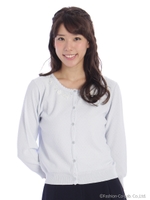 シャンドフルールカーディガン/ショッキングピンク