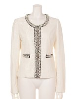 レースビジュージャケット/WHITE