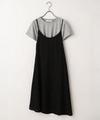 キャミワンピース×Tシャツセット