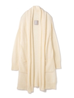 《BLANCHIC》スリットロングカーディガン/ホワイト(031)