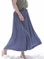 とろみスカーチョ/ピンクベージュ