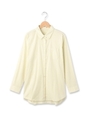 2WAYカシュクールストライプシャツ/レモンイエロー(331)