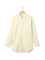 2WAYカシュクールストライプシャツ/レモンイエロー(331)