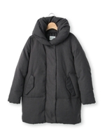 Aラインダウンコート/ダークグレー(015)