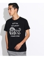 NAIJEL GRAPH キャットTシャツ/ホワイト(001)