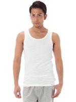 【AZUL by moussy】COOLタックフライスタンクトップ/WHT