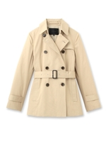 ショートトレンチコート/ベージュ(052)