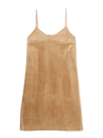 スエードキャミワンピース/ベージュ(042)