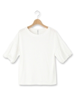 バルーンスリーブプルオーバー/ホワイト系(002)