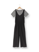 ◆ボーダープルオーバー+オールインワン/ネイビー(393)