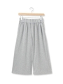 ポンチクロップドワイドパンツ/ライトグレー(011)