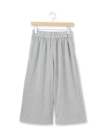 ポンチクロップドワイドパンツ/ライトグレー(011)