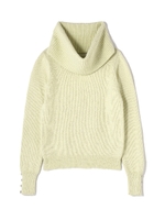 メランジタートルニット/ブルー(111)