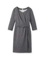 ジャージ切り替えワンピース/ネイビー(293)