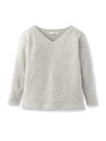 Le lien ウールニットプルオーバー/ライトグレー(011)