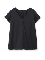 タックサテンシャツ/オフホワイト(003)