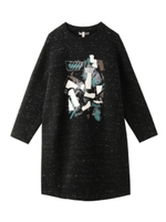 【数量限定】ダンボールジャージワンピース/ブラック(019)