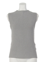 ファネルネックニットTOP/IVOY