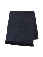 ペンタゴノセタ別注パッチワーク柄マフラー/パープル(074)