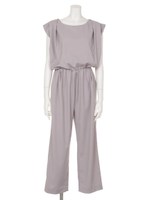 【Omekashi】ドレープオールインワン/GRAY