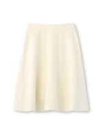 ウールサーキュラースカート/ホワイト系(002)